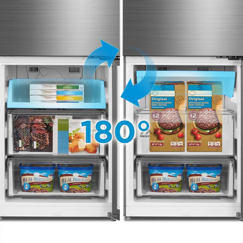 Immagine del prodotto MIDEA - Frigorifero 4 porte MDRM632FGD46W Classe D 470lt-Inox