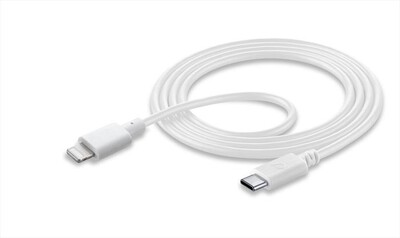 CELLULARLINE - USBDATAC2LMFI1MW USB Data Cable-USB-C to Lightning-Bianco