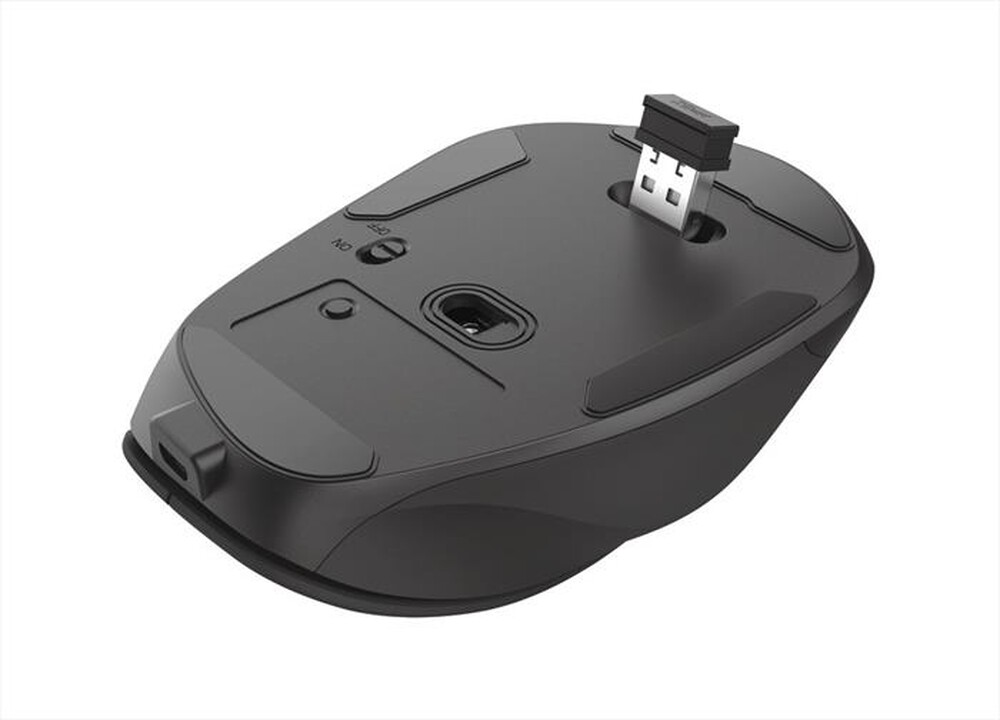 "TRUST - FYDA RCHRGABLE WRL MOUSE-Black"