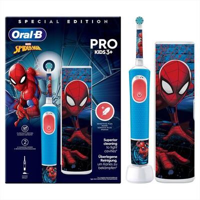 ORAL-B - Spazzolino elettrico PRO KIDS-Azzurro