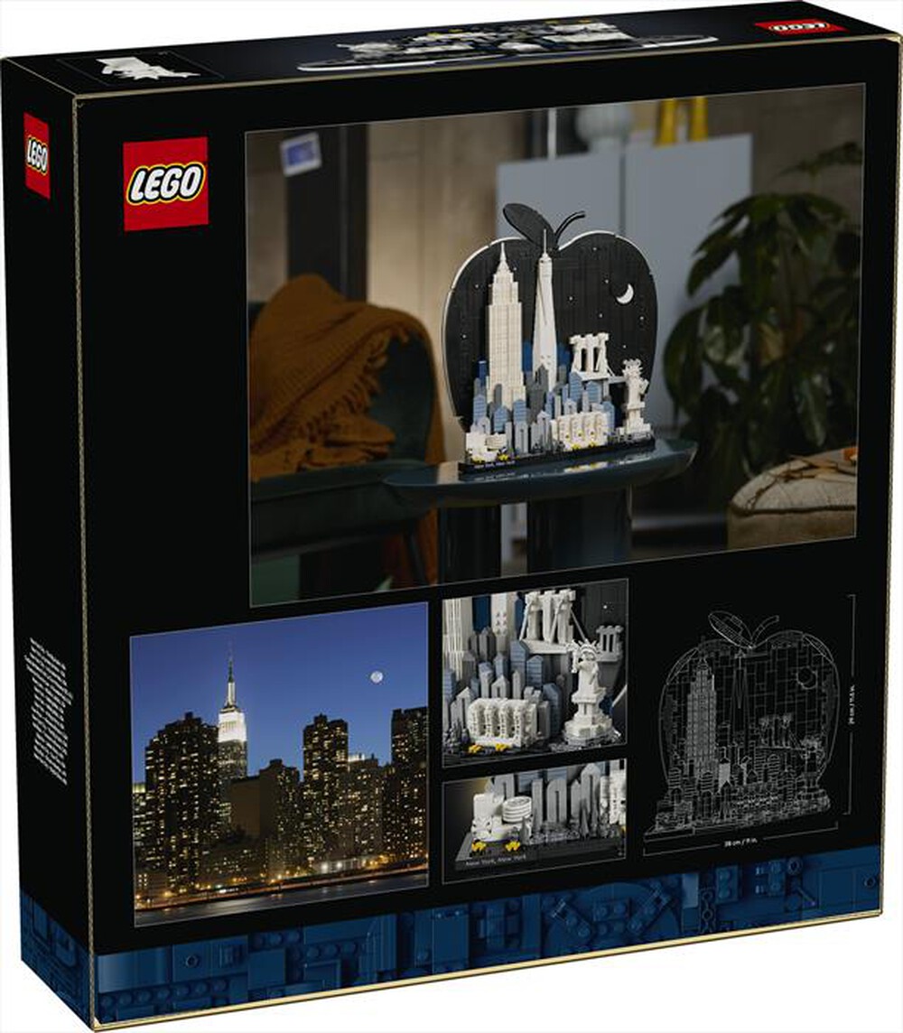 Immagine del prodotto LEGO - ARCHITECTURE New York City La Grande Mela - 21066-Multicolore