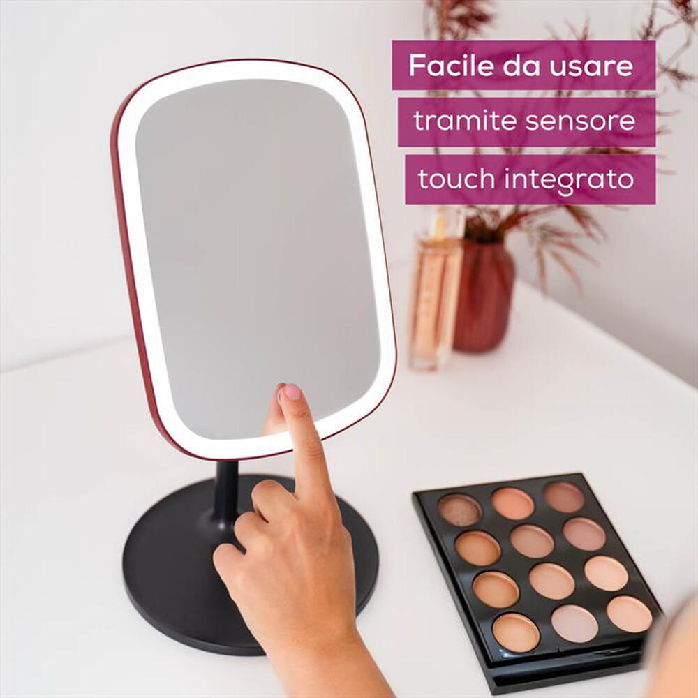 Immagine del prodotto BEURER - Specchio cosmetico BS 47 LIMITED EDITION 2025-Nero e bordeaux