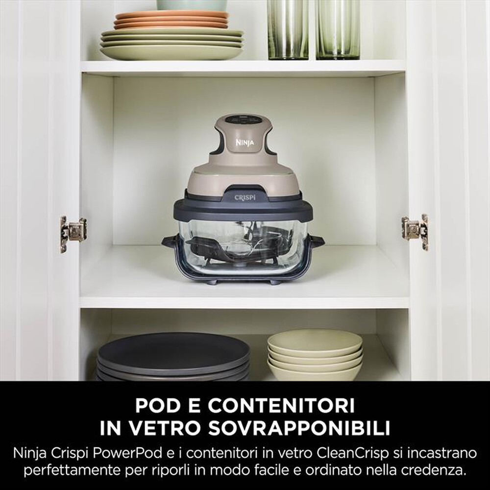 Immagine del prodotto NINJA - FRIGGITRICE AD ARIA IN VETRO PORTATILE CRISPI-Tortora