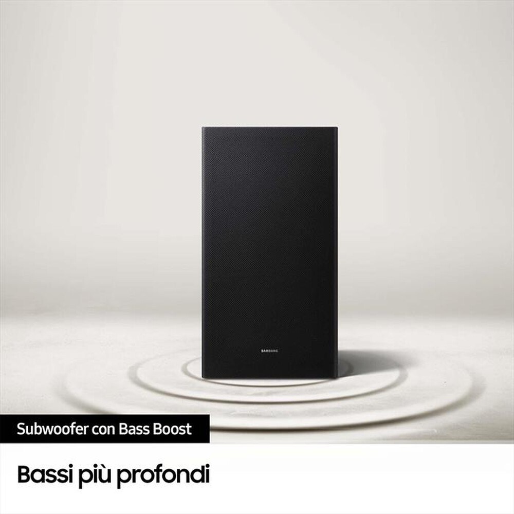 "SAMSUNG - Soundbar HW-B750D/ZF, 5.1 CANALI, 2024-BLACK"