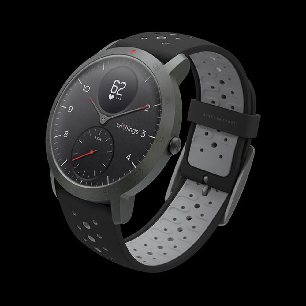 "WITHINGS - STEEL HR SPORT-Black"