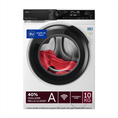 AEG - Lavatrice XLR7FBGH10V4 10KG Classe A 1400g/m-Bianco