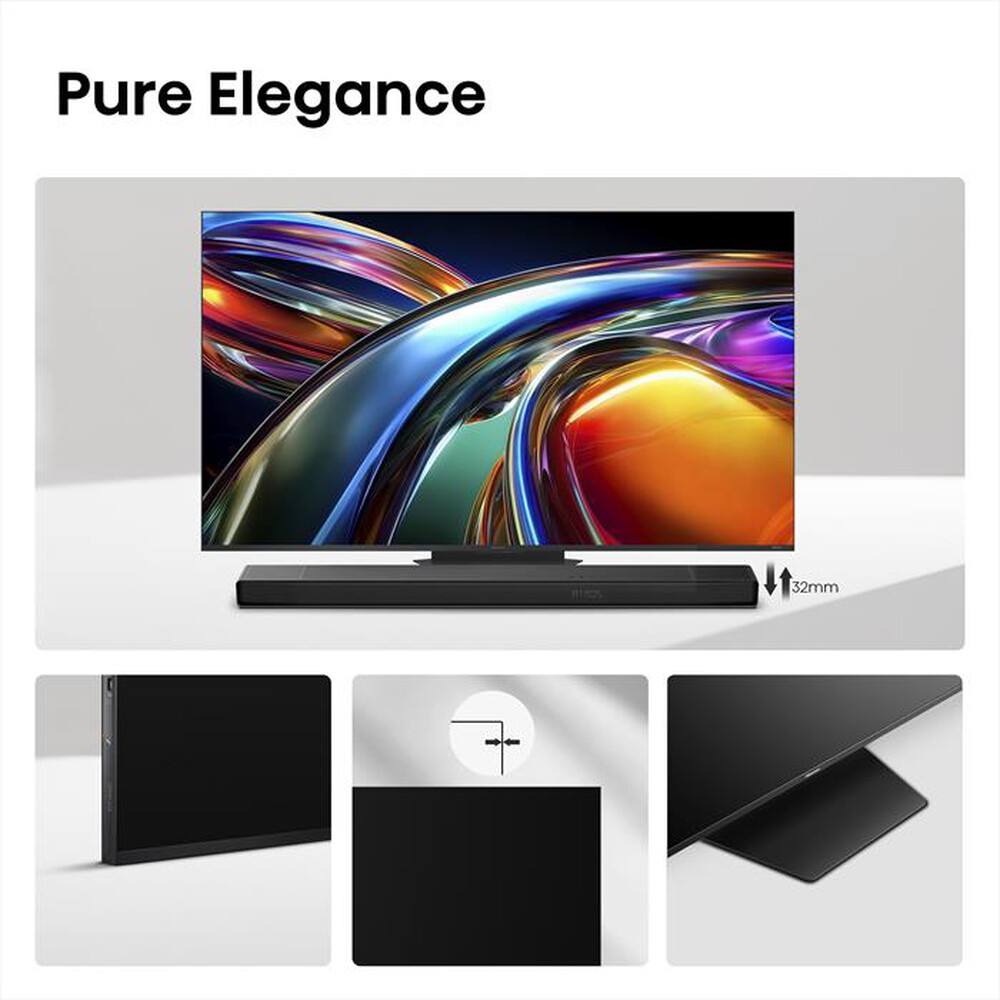 Immagine del prodotto HISENSE - Smart TV MINI LED 4K 85" 85UR9S-NERO