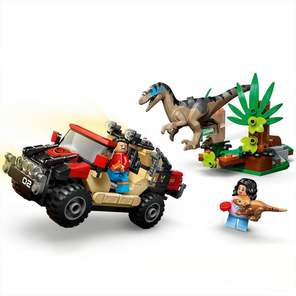 Immagine del prodotto LEGO - JURASSIC WORLD Fuga da Raptor su fuoristrada 76972