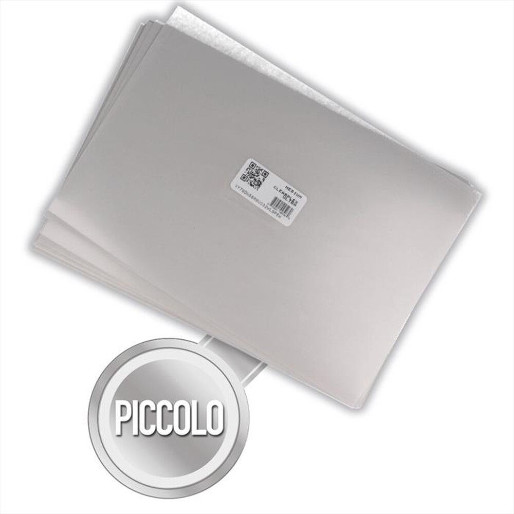Immagine del prodotto CLEAR PLEX - PELLICOLA MATTE TRASPARENTE - FORMATO PICCOLO-Trasparente