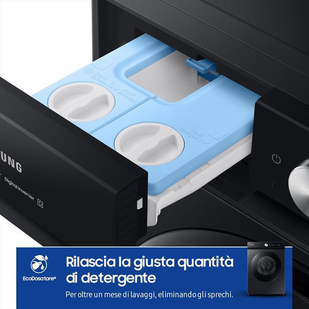 "SAMSUNG - Lavatrice WW11DB7B94GBU3 11 Kg Classe A-NERO"