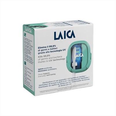 LAICA - Sterilizzatore UV per spazzolini PC4010-VERDE