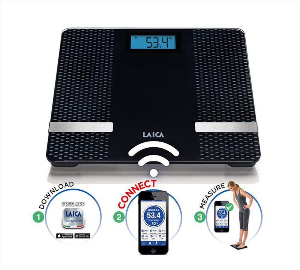 "LAICA - PS7002 Body Composition-Nero"