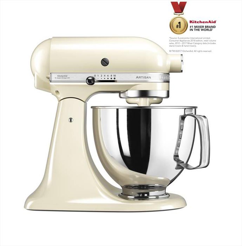 Immagine del prodotto KITCHENAID - 5KSM125EAC Artisan-Crema/Zinco Pressofuso