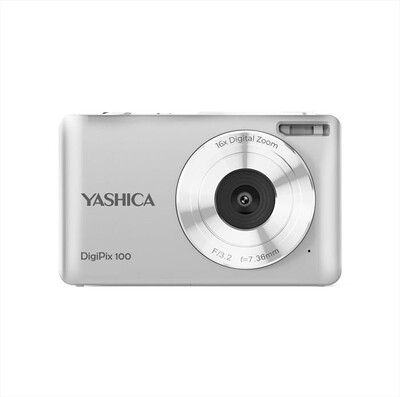 YASHICA - Fotocamera digitale compatta DIGIPIX-SILVER
