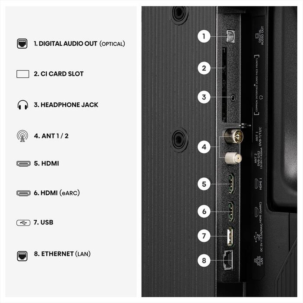 Immagine del prodotto HISENSE - Smart TV QLED FHD 40" 40A59S-NERO