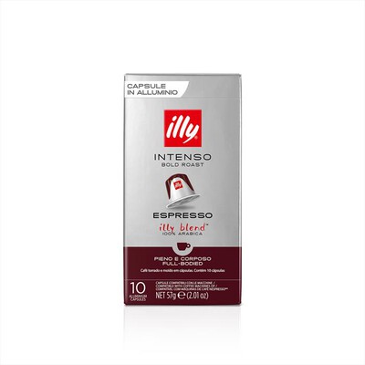 ILLY - 10 CAPSULE COMPATIBILI NESPRESSO INTENSO