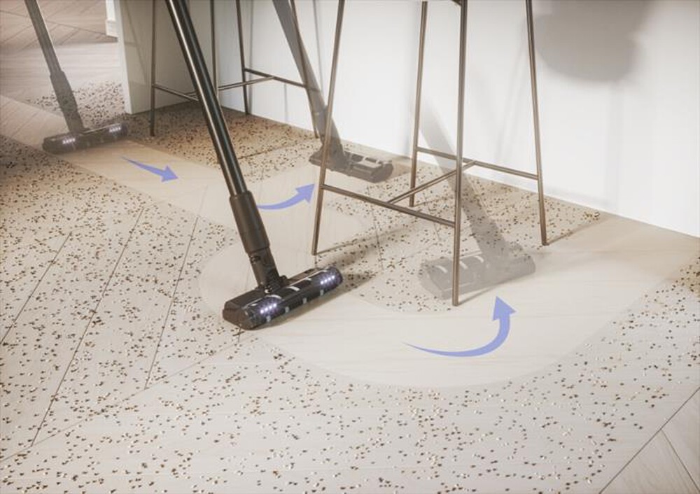 "HOOVER - Aspirapolvere ricaricabile HF201P 011-Blu"