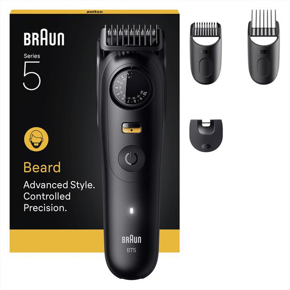 Immagine del prodotto BRAUN - Regolabarba BT 5520-NERO