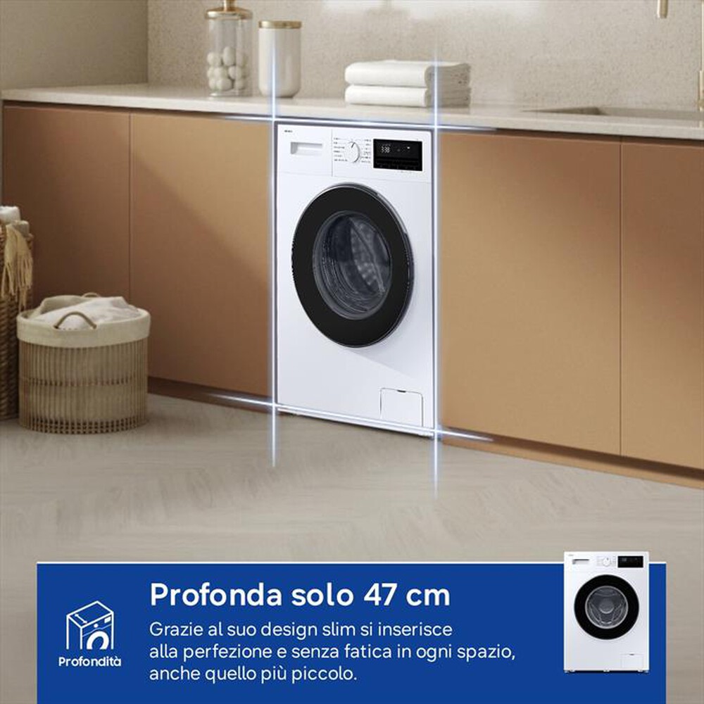 Immagine del prodotto SAMSUNG - Lavatrice WW80FG3M05AWET 8 Kg Classe A-Bianco
