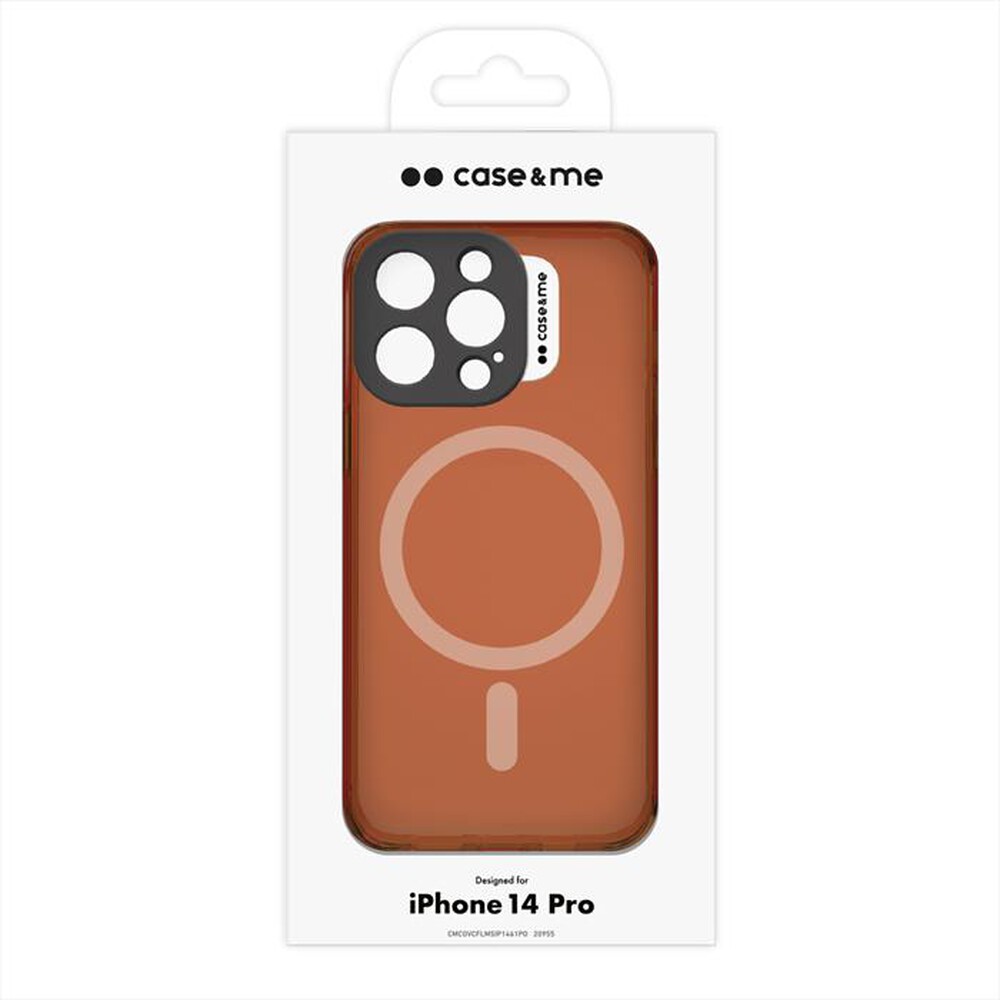 "SBS - Cover MagSafe CMCOVCFLMSIP1461PO iPhone 14 Pro-Arancione"