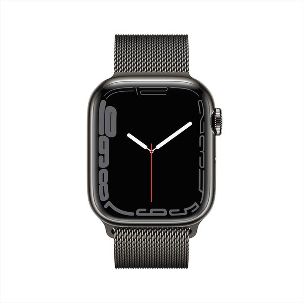 "APPLE - Watch Series 7 GPS+Cellular 45mm Acciaio-Maglia Milanese Grafite"