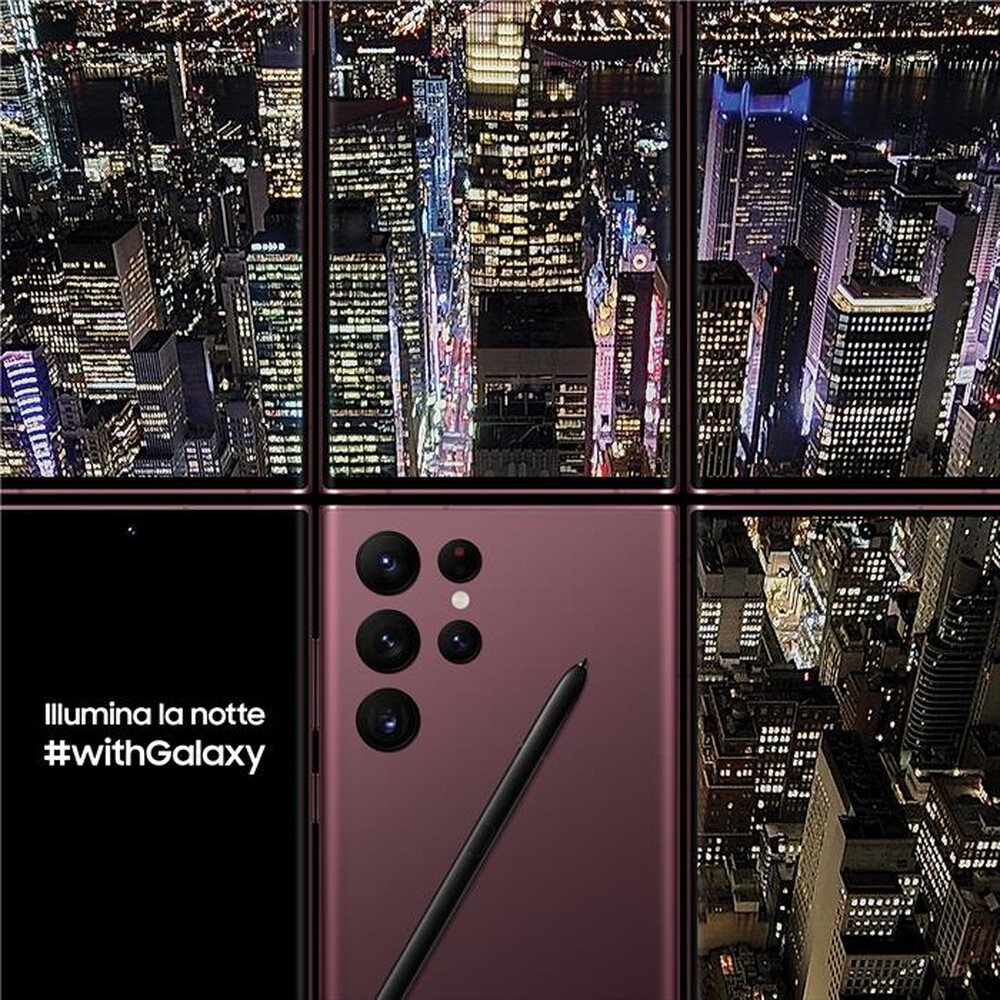 "SAMSUNG - GALAXY S22 ULTRA 512GB-Burgundy"