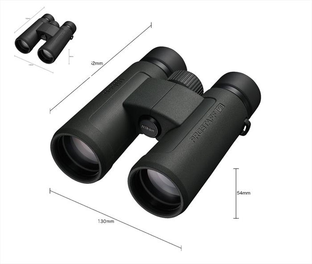 "NIKON - Binocolo PROSTAFF P3 8X42-Black"