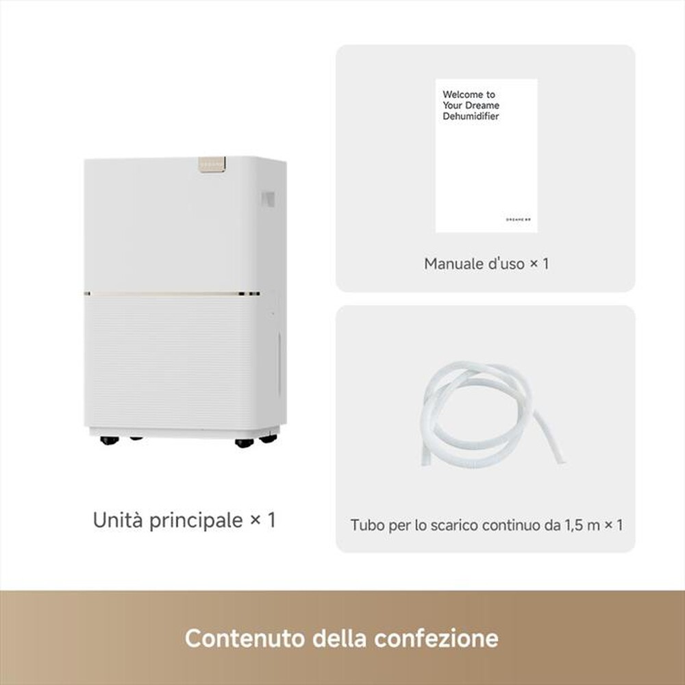 Immagine del prodotto DREAME - Deumidificatore DD20VIM-Bianco