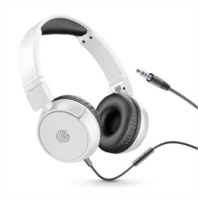 CELLULARLINE - Cuffie a padiglione chiuso MUSICSOUNDFULLCW-Bianco