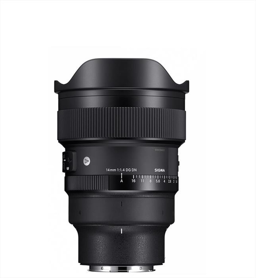 "SIGMA - Obiettivo fisso 14MM F/1.4 (A) DG DN SONY E-MOUNT-NERO"