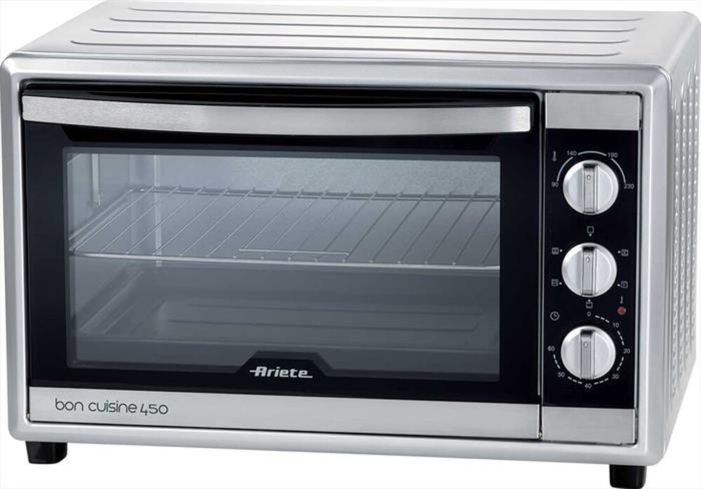 ARIETE - 0986 Bon Cuisine 450 Forno Elettrico 45L-argento
