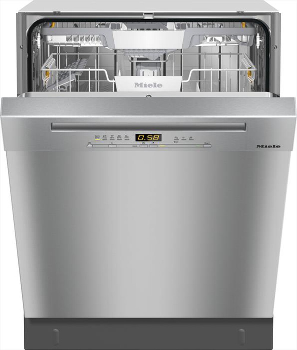 "MIELE - Lavastoviglie G 5210 SCU CLST Classe C 14 coperti-Acciaio Clean Steel"