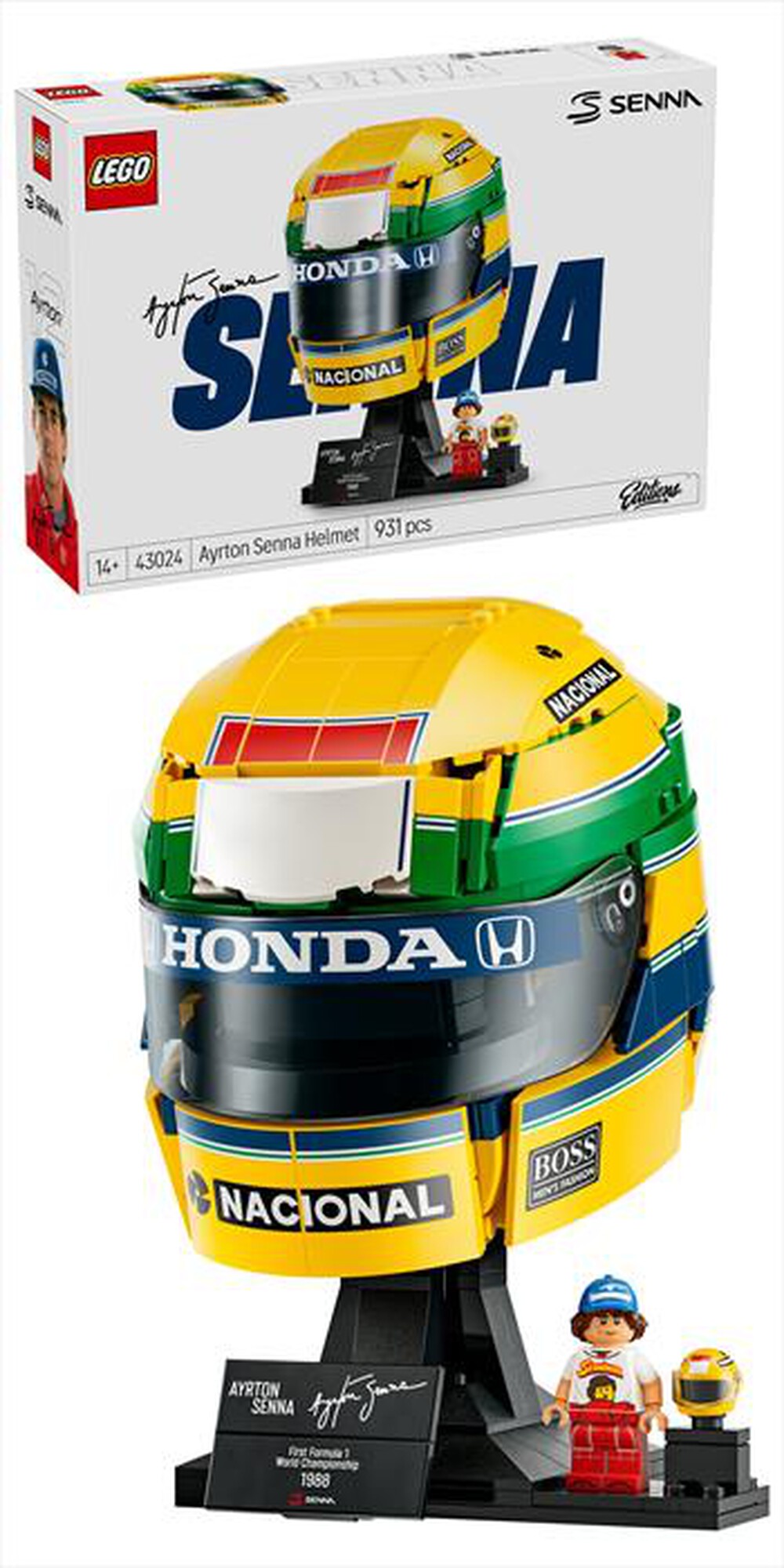 Immagine del prodotto LEGO - EDITIONS Casco Ayrton Senna - 43024