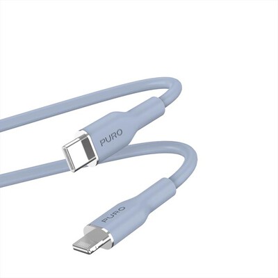 PURO - Cavo ICON USB-C/Lightning PUCAPLTUSBCICONLBLUE-Powder Blue