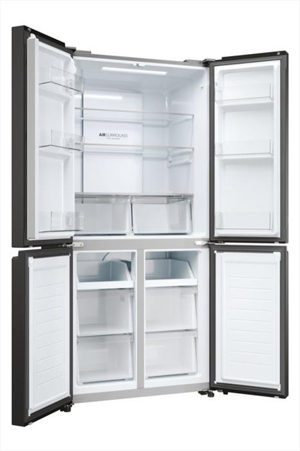 "HAIER - Frigorifero 4 porte HCR3818ENPT Classe E 467 lt-Antracite"