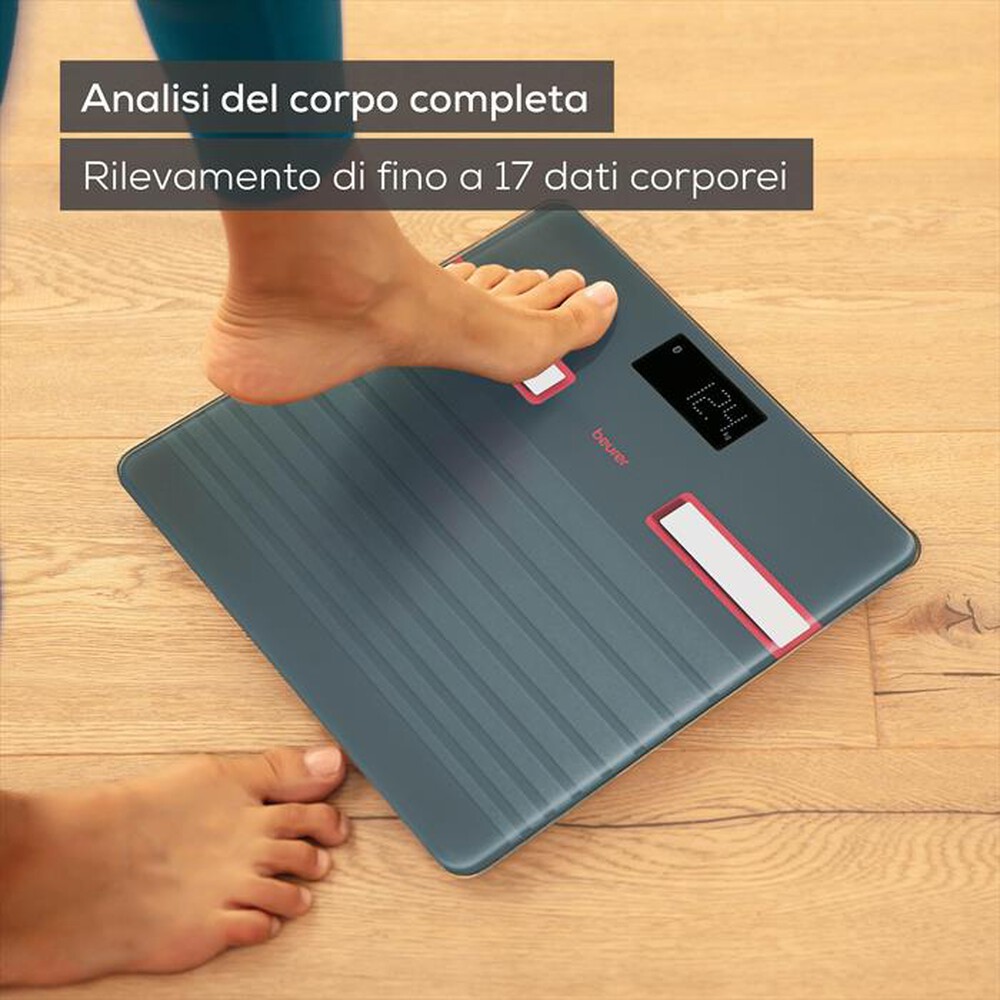 Immagine del prodotto BEURER - Bilancia pesapersone BF 451 LIMITED EDITION 2025-Nero e bordeaux