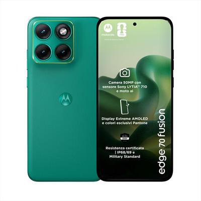 MOTOROLA - Smartphone EDGE 70 FUSION-PANTONE Sporting Green