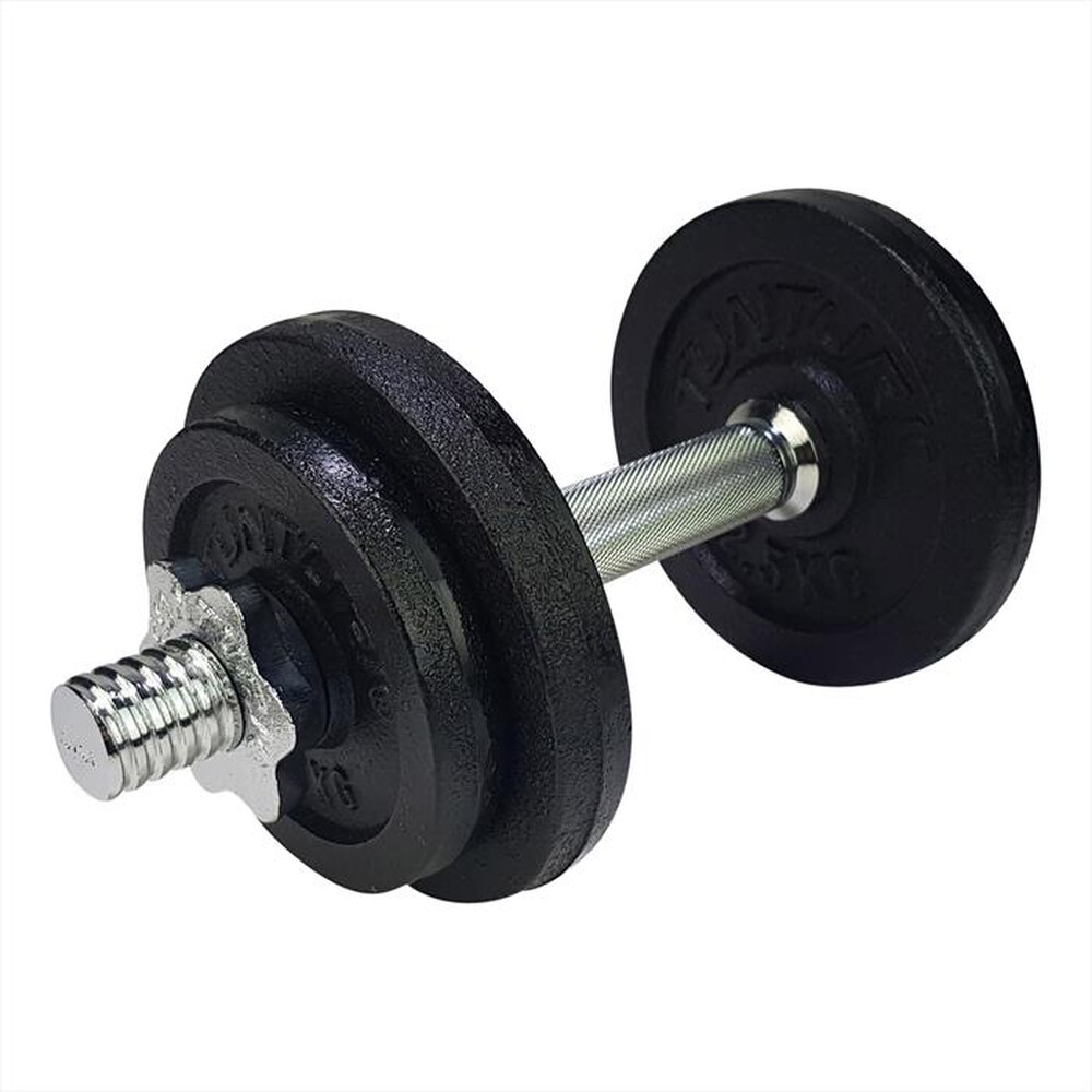 "TUNTURI - DUMBBELLSET 10KG - 1 BAR SCREW-nero"