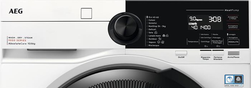 Immagine del prodotto AEG - Lavasciuga LWR9E106AB 10/6KG Classe A-Bianco