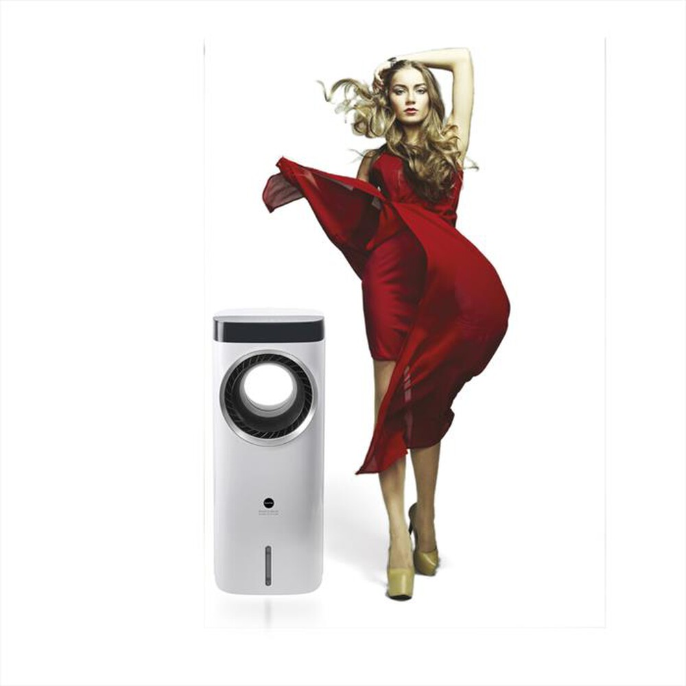 "MACOM - Ventilatore tower BLADELESS CYCLONE-bianco"