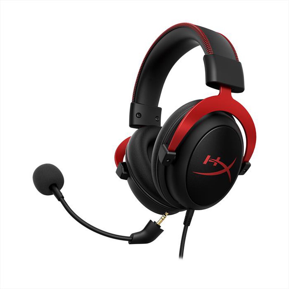 "HYPERX - Cuffie PC CLOUD II-Nero e Rosso"