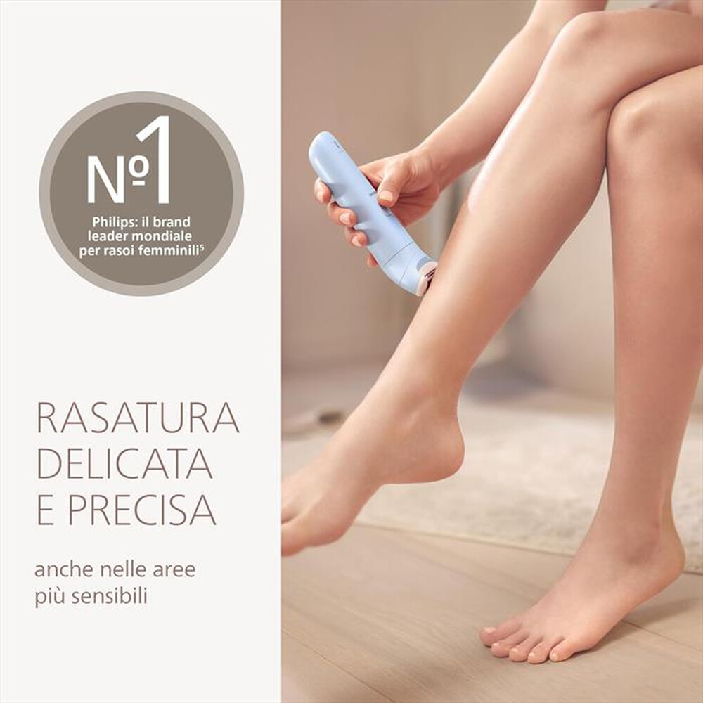 Immagine del prodotto PHILIPS - Depilatore SERIE 6000 BRL127/00-azzurro