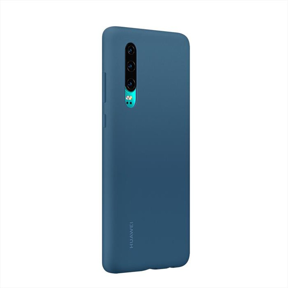 "HUAWEI - P30 Silicone Car Case-BLU"
