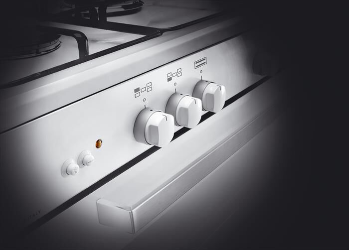 GLEM GAS - Cucina a gas AR854GX Classe A-Bianco | Euronics