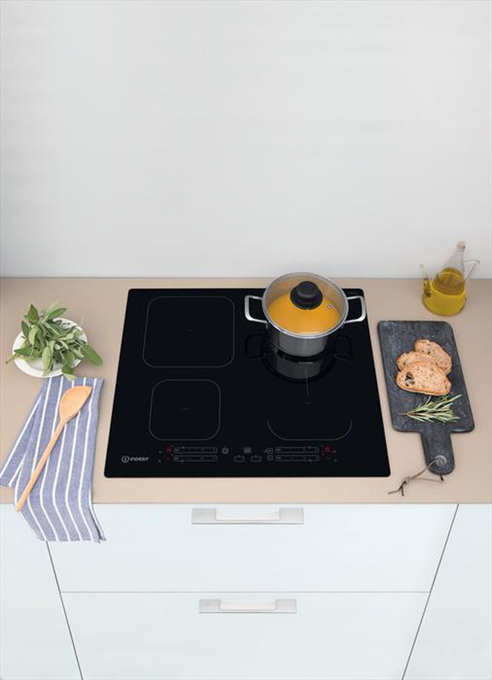 Immagine del prodotto INDESIT - Piano cottura induzione IB 65B60 NE 59 cm-Nero