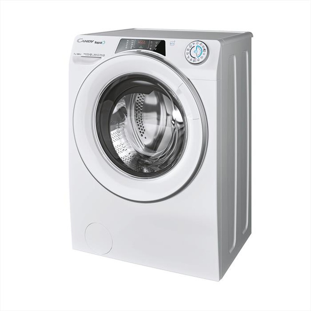 "CANDY - Lavatrice RO41274DWMST/1-S 7 Kg Classe A-Bianco"