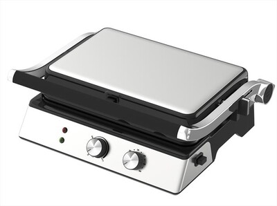 MELCHIONI FAMILY - Bistecchiera BURGERONE 34-Silver / Acciaio