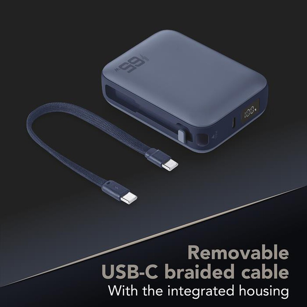 Immagine del prodotto CELLULARLINE - Power bank POCKET 20000 MAH 65W PORTA USB-C-Blu