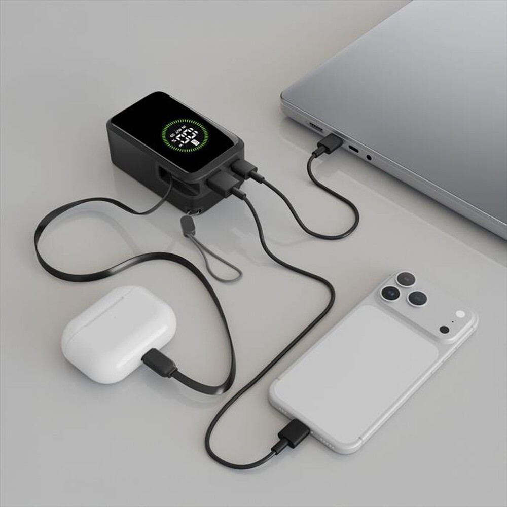 Immagine del prodotto CELLULARLINE - POWER BANK ROLLER 10000-Nero