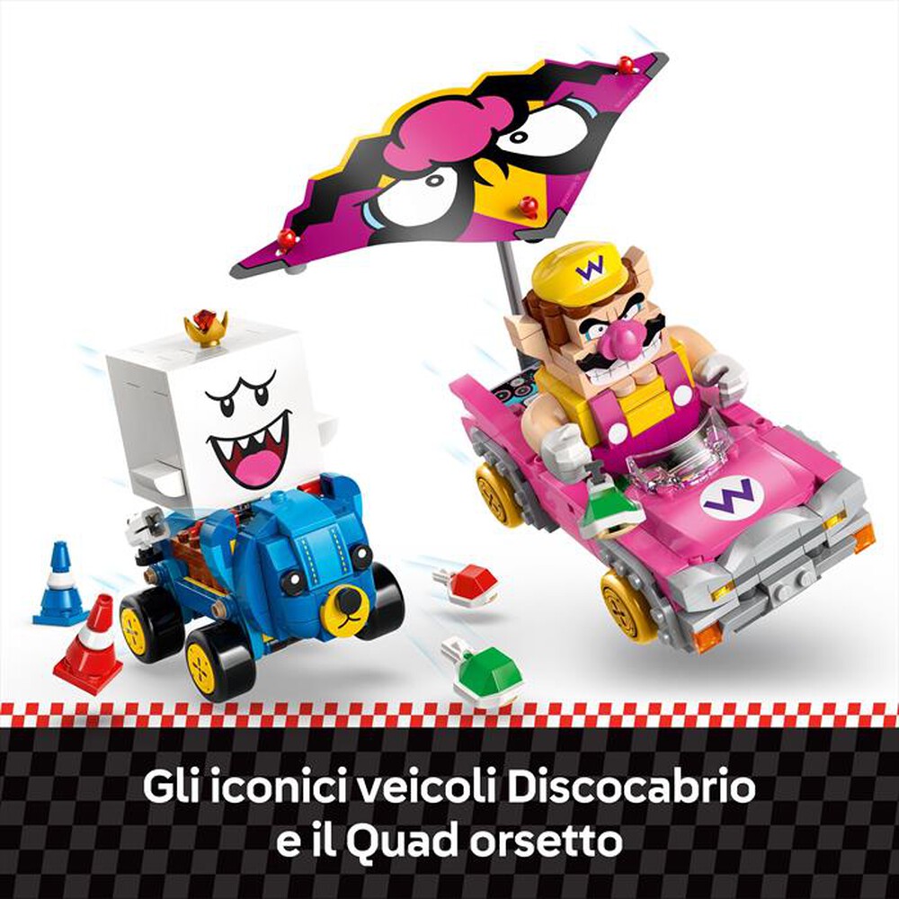 Immagine del prodotto LEGO - SUPER MARIO Mario Kart &ndash; Wario e Re Boo 72038